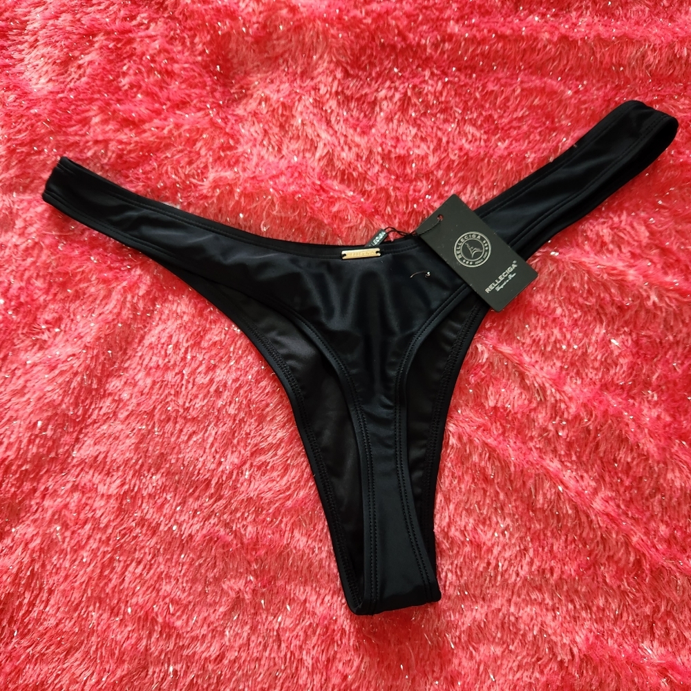 RELLECIGA BLACK BIKINI BOTTOM SIZE XL